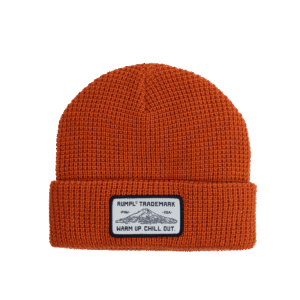 Waffle Beanie - Trademark/Burnt Orange