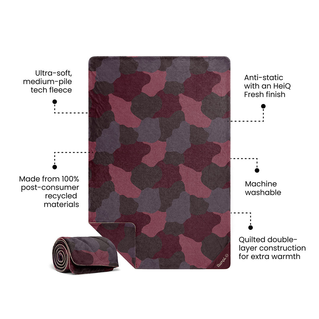 Après Fleece Blanket - Puzzled Fig - Image 3
