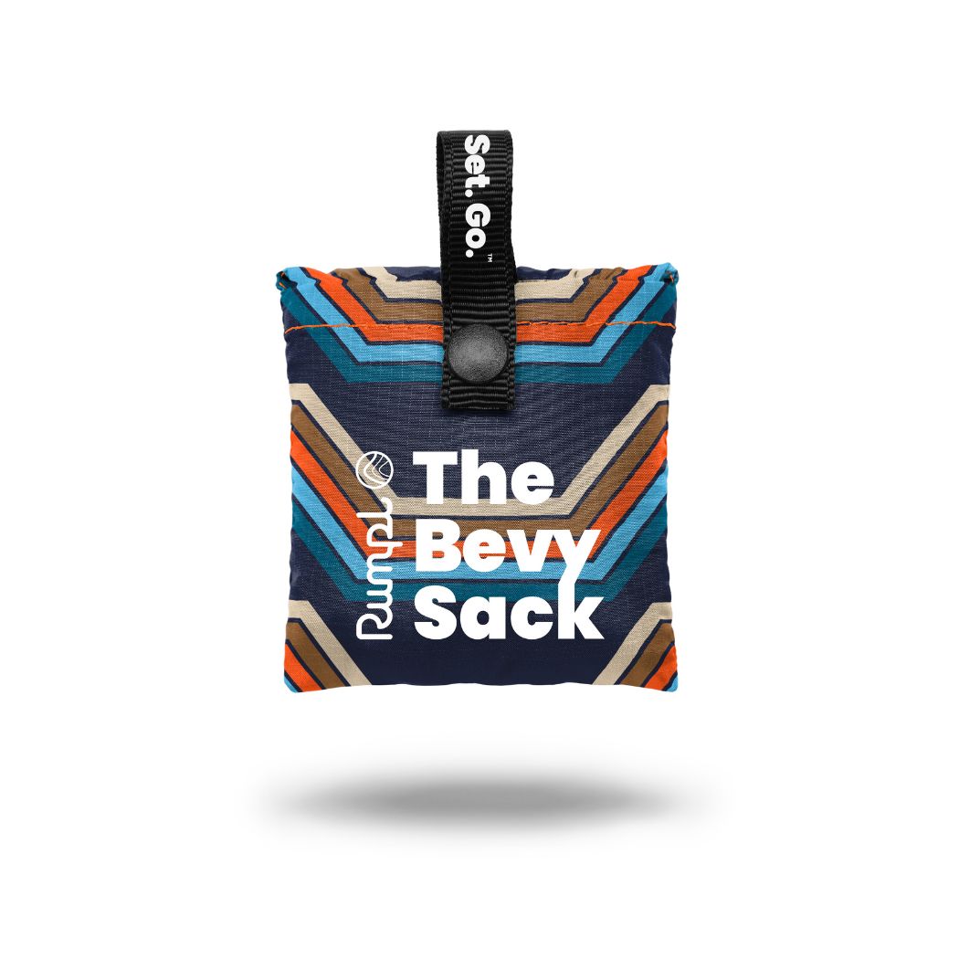 Bevy Sack™ - Midnight Retro Stripes - Image 2