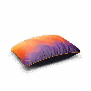 The Camp Pillow - Watercolor Glow