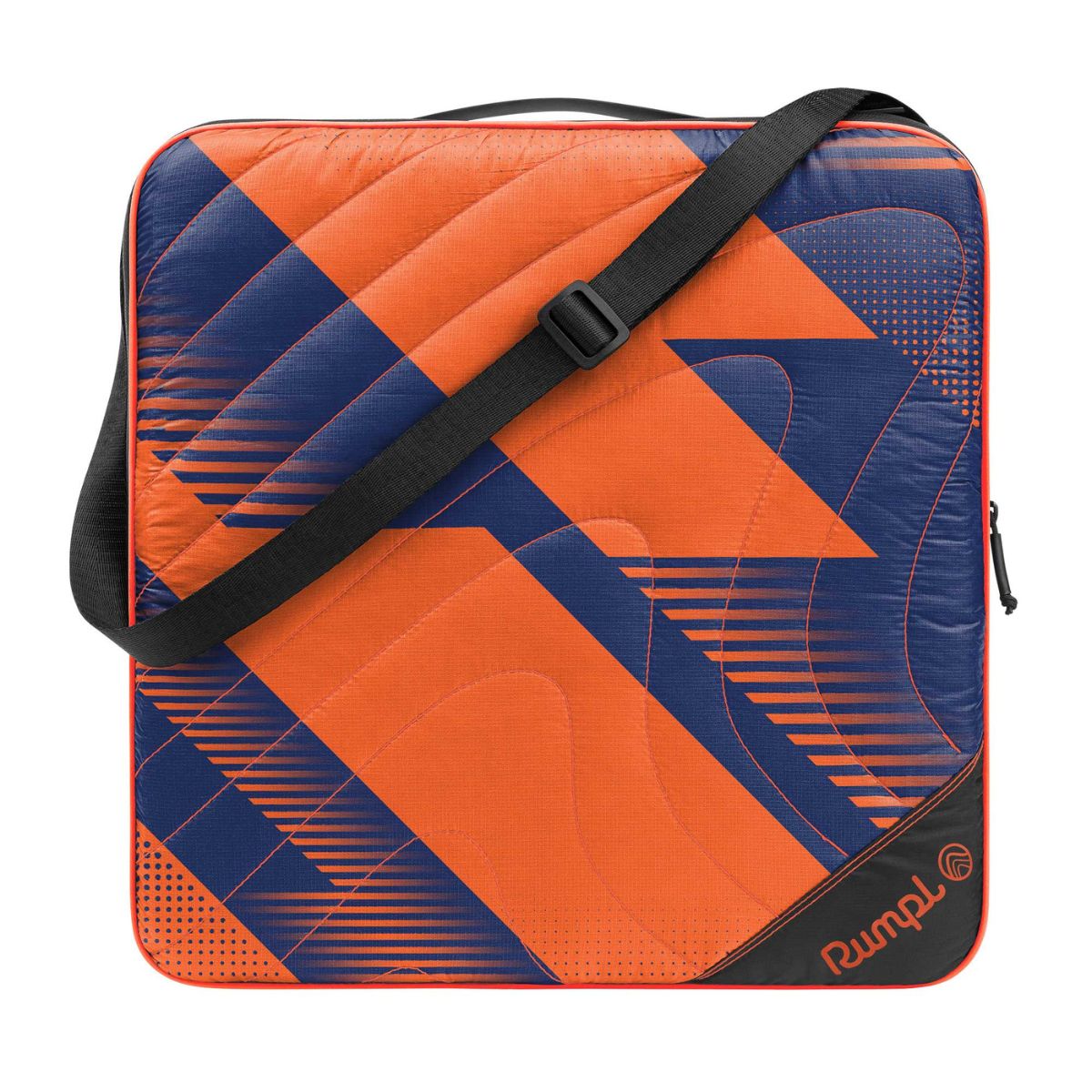 Gametime Puffy Blanket - Blue / Orange - Image 2