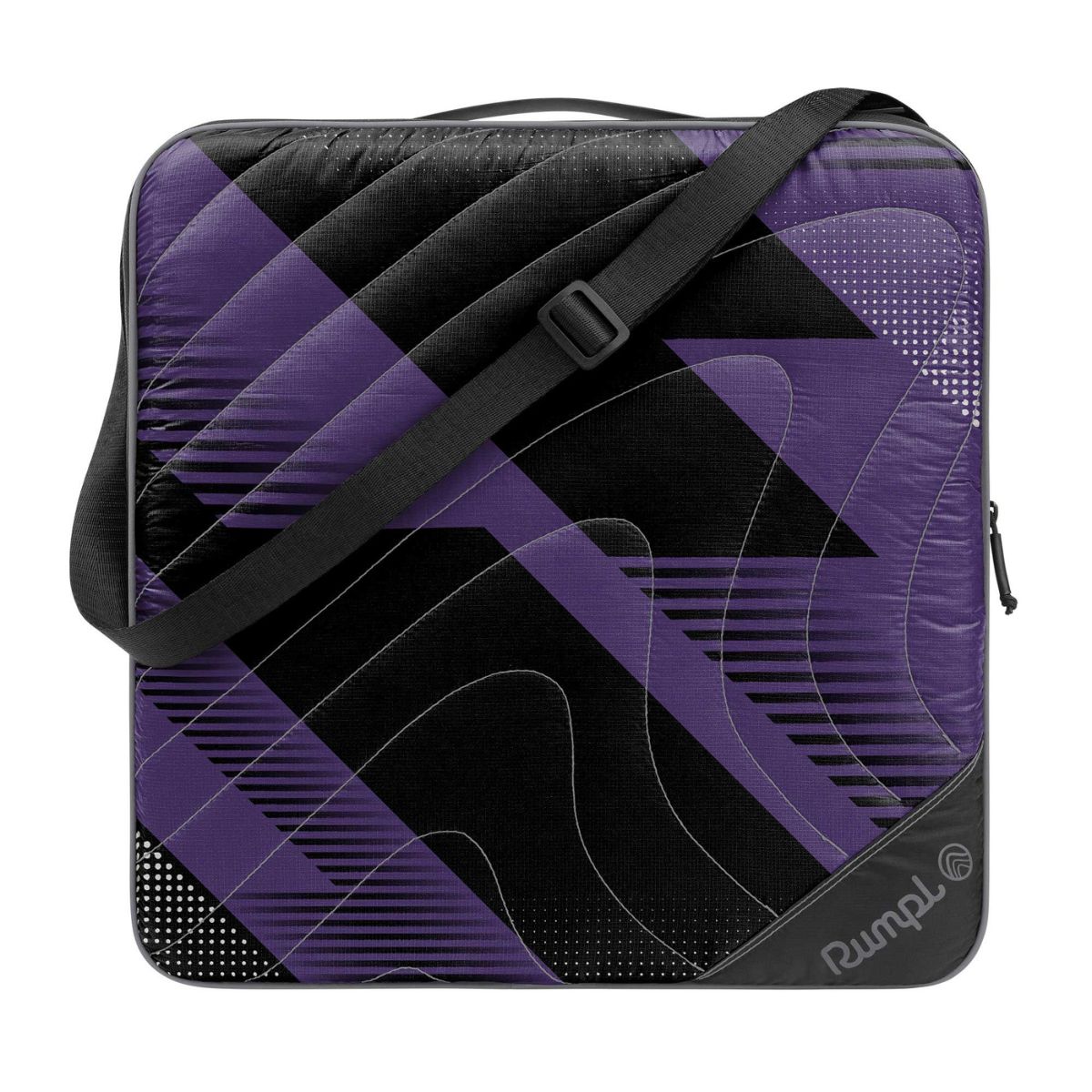 Gametime Puffy Blanket - Purple / Black - Image 2