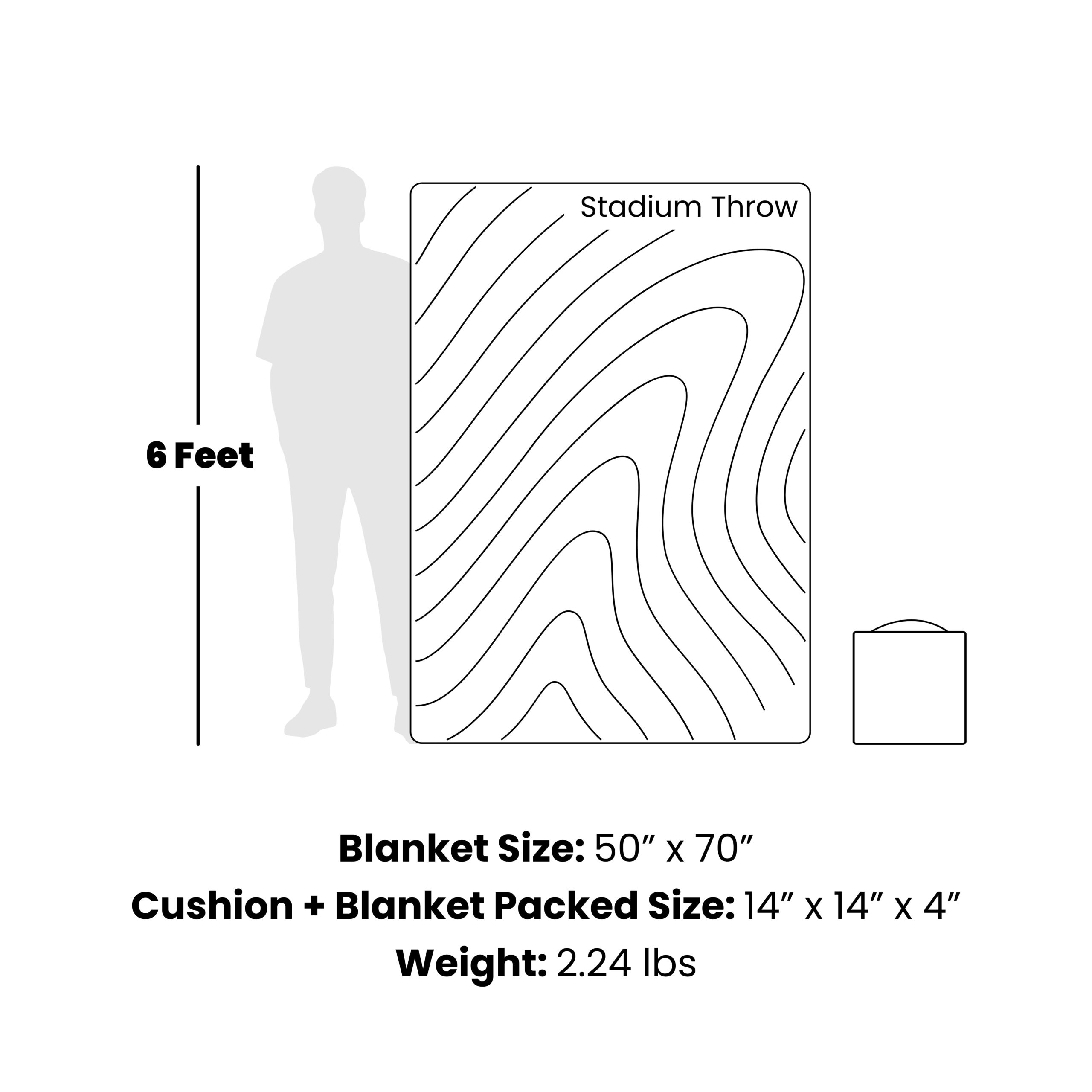 Gametime Puffy Blanket - Red / Black - Image 4
