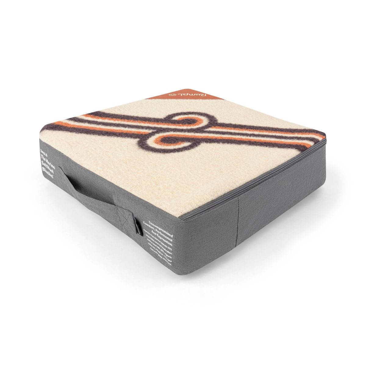 Merino Softwool Blanket - Natural Cream Twist - Image 6