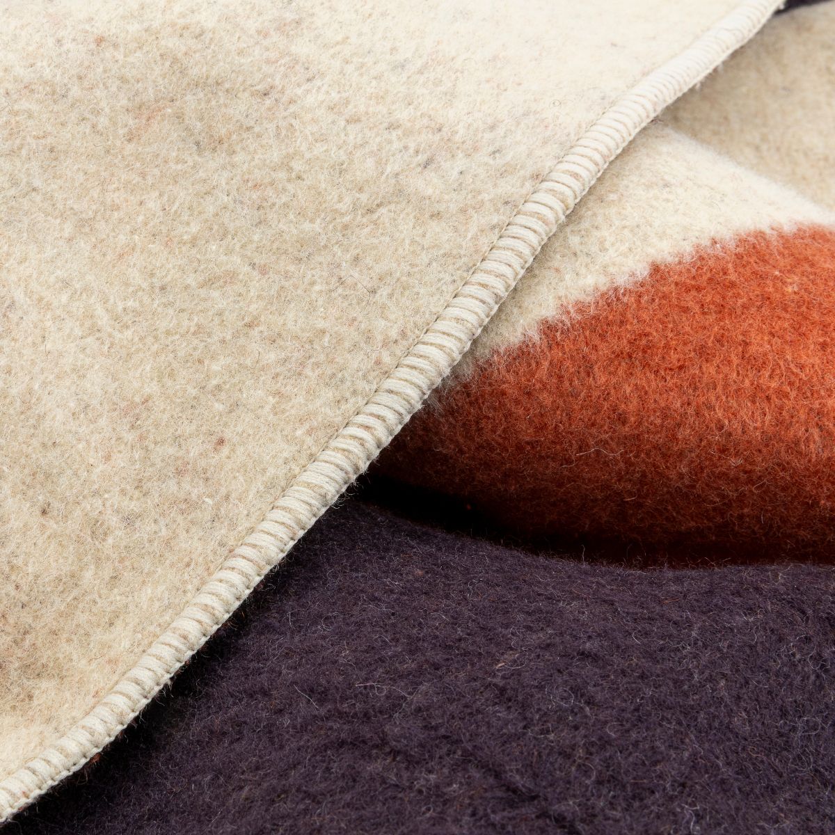 Merino Softwool Blanket - Natural Cream Twist - Image 3