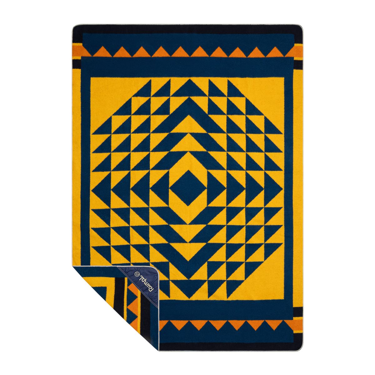 Merino Softwool Blanket - Quilted Amber - Image 2