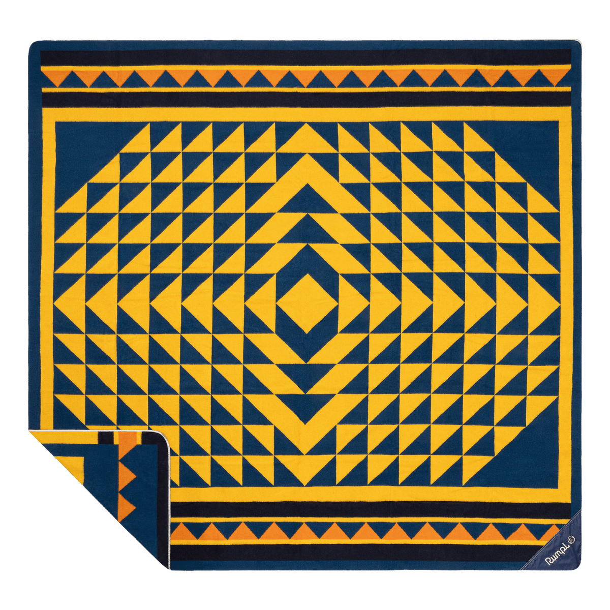 Merino Softwool Blanket - Quilted Amber - Image 10