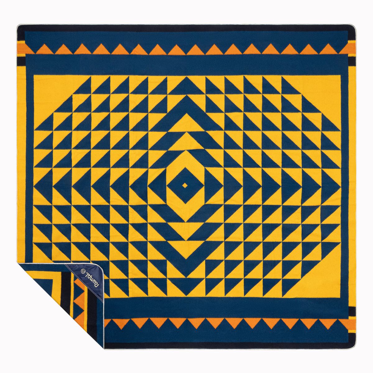 Merino Softwool Blanket - Quilted Amber - Image 11
