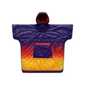 Original Puffy Poncho - Pyro Fade