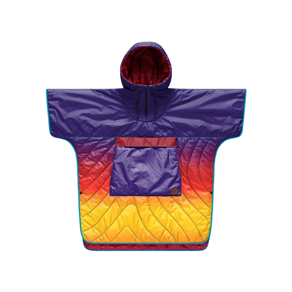 Original Puffy Poncho - Pyro Fade - Image 5