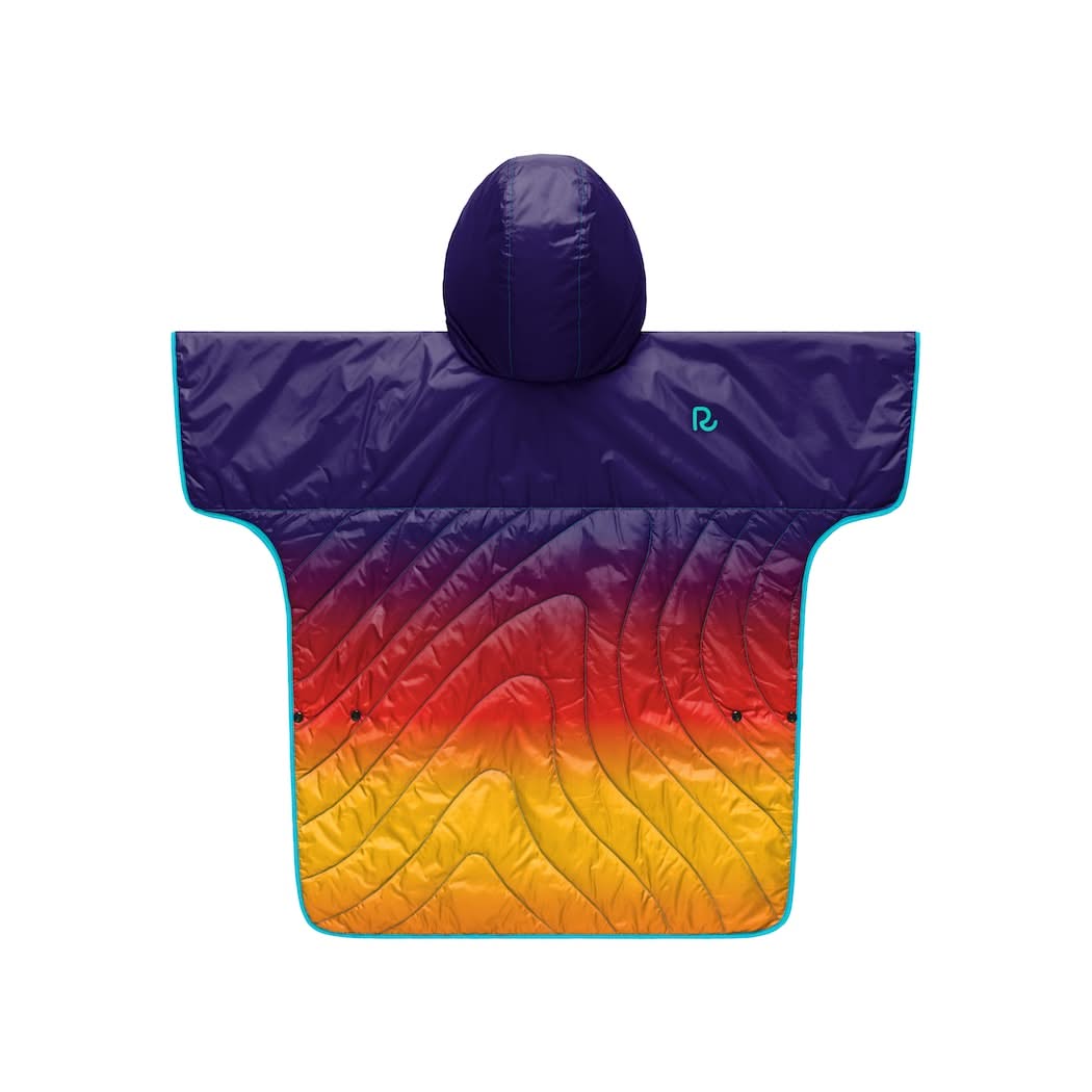 Original Puffy Poncho - Pyro Fade - Image 6