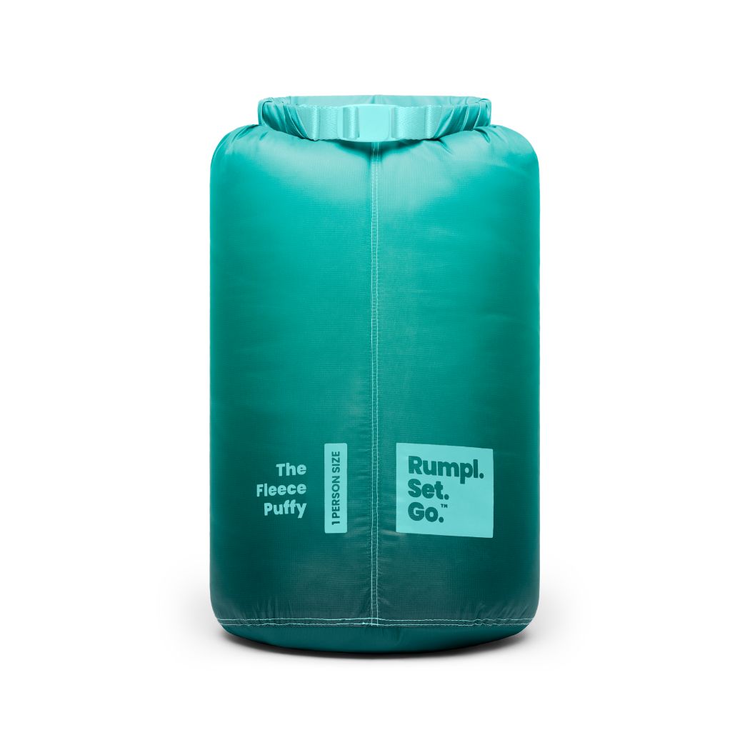 Fleece Puffy Blanket - Jade Fade - Image 7