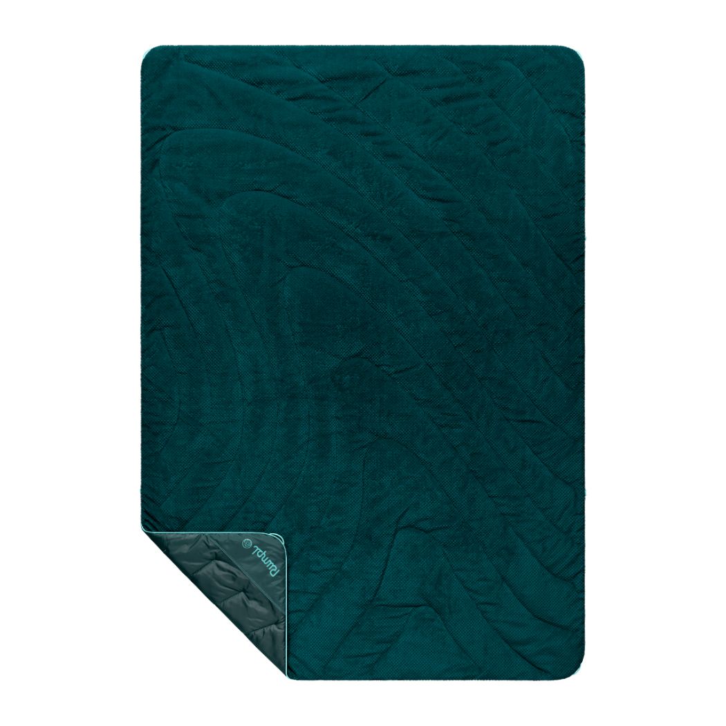 Fleece Puffy Blanket - Jade Fade - Image 2