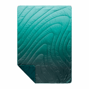 Fleece Puffy Blanket - Jade Fade