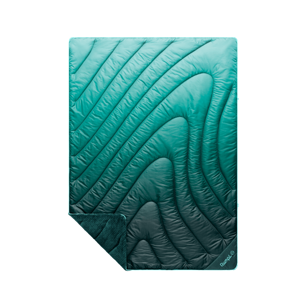 Fleece Puffy Blanket - Jade Fade - Image 15
