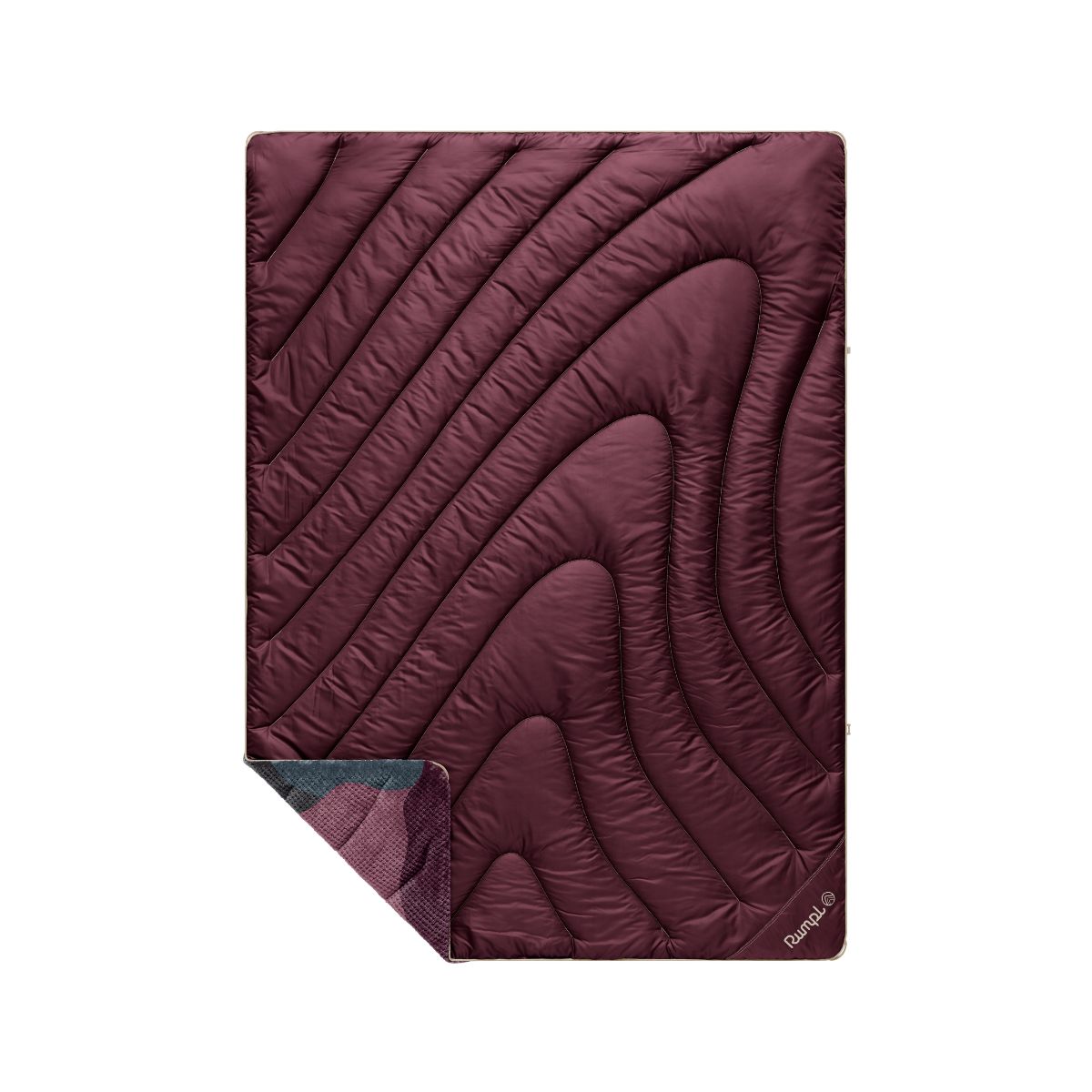 Fleece Puffy Blanket - Puzzled Fig - Image 11