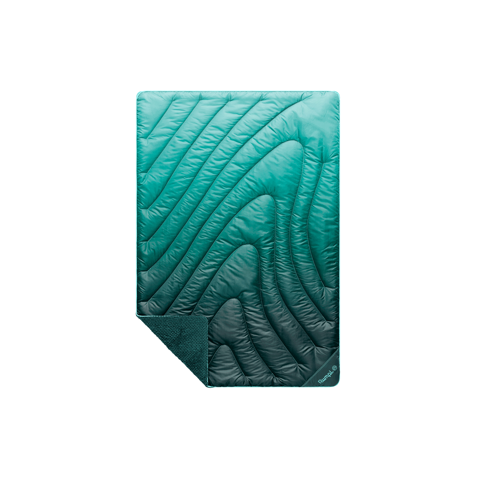 Fleece Puffy Blanket - Jade Fade - Image 23