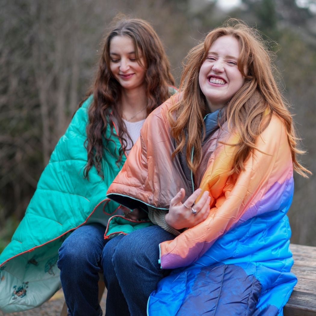 Original Puffy Blanket - Aqua Outer Banks - Image 10