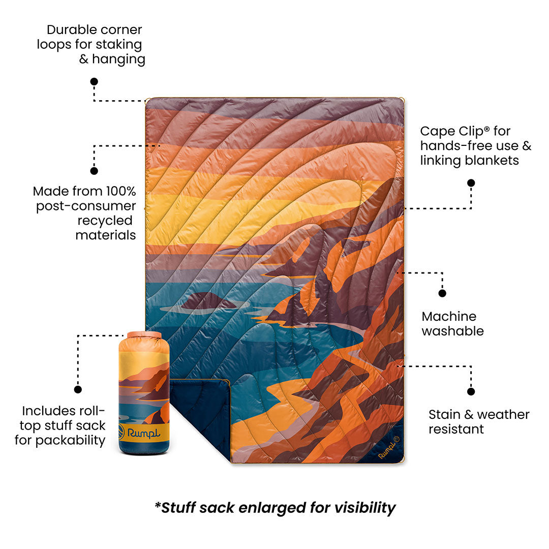 Original Puffy Blanket - Big Sur Fade - Image 3