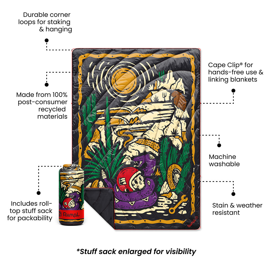 Original Puffy Blanket - Born To Be Wild - Image 3
