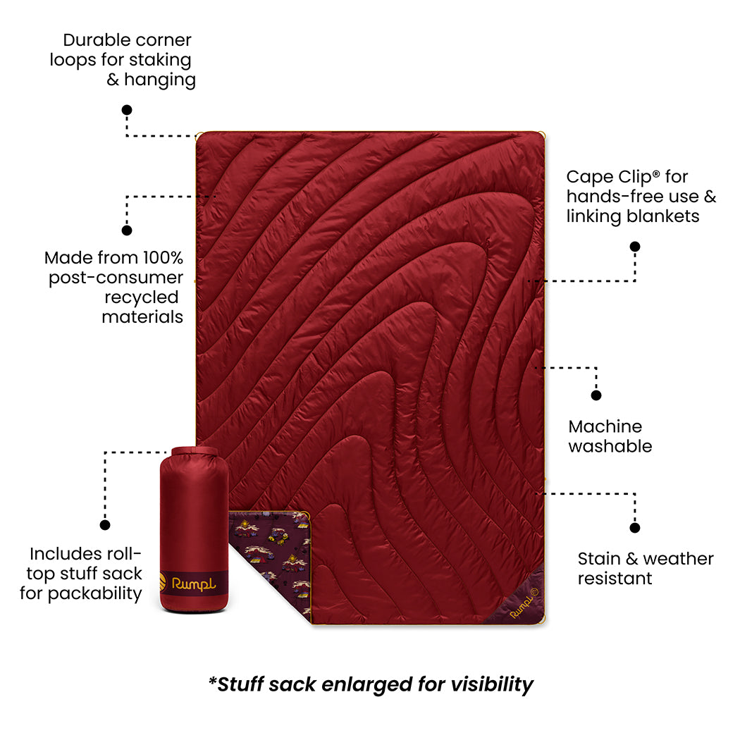 Original Puffy Blanket - Cherry Desert Cheers - Image 3