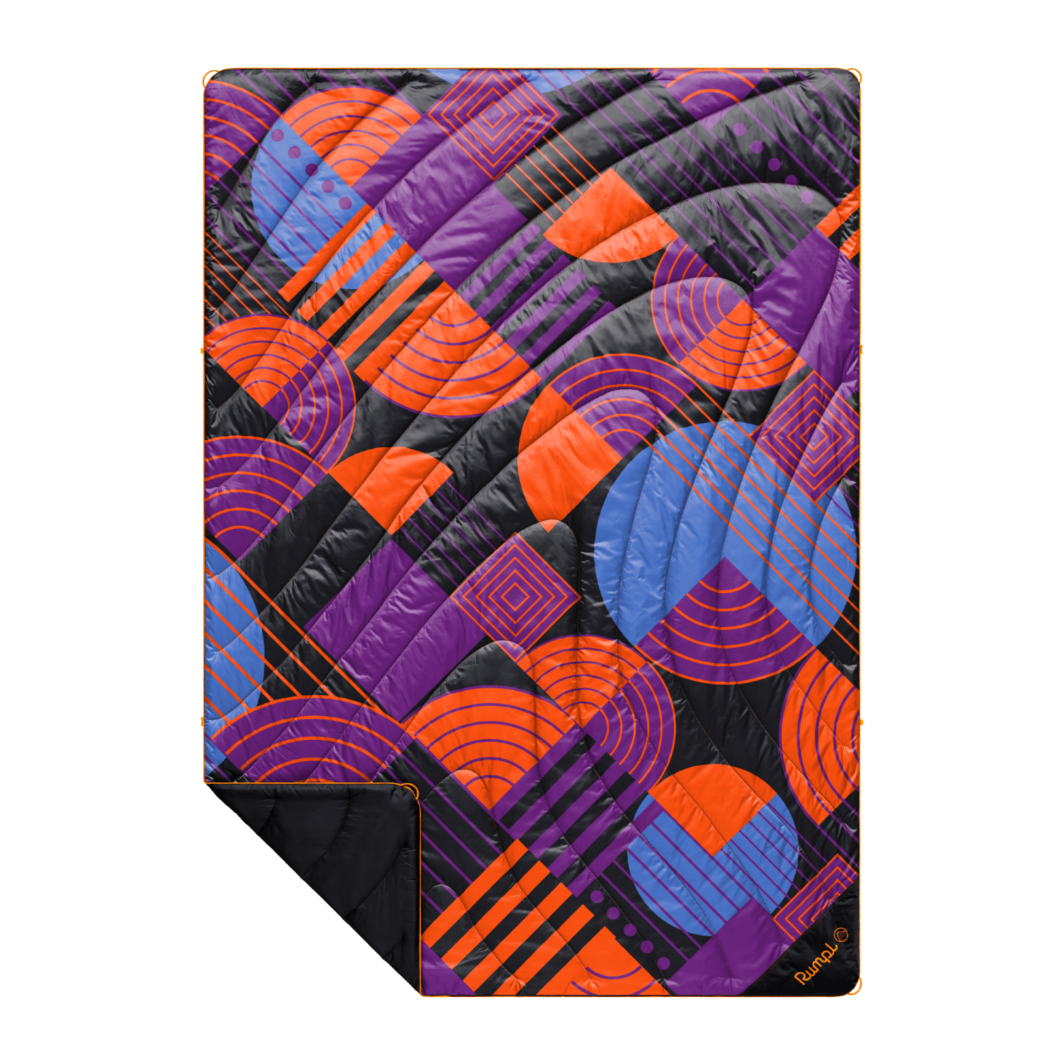 Original Puffy Blanket - Deep Violet Discoid