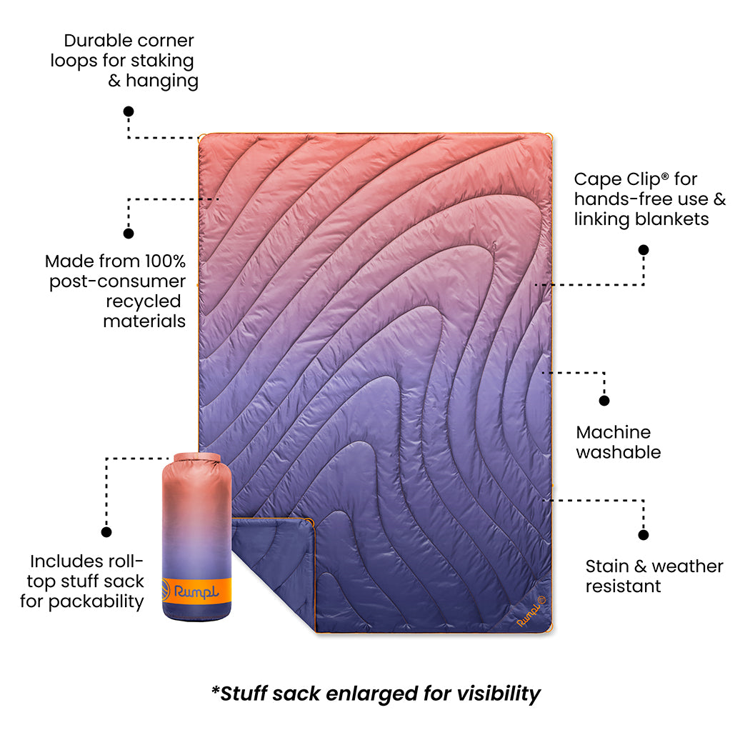 Original Puffy Blanket - Dusk Fade - Image 3