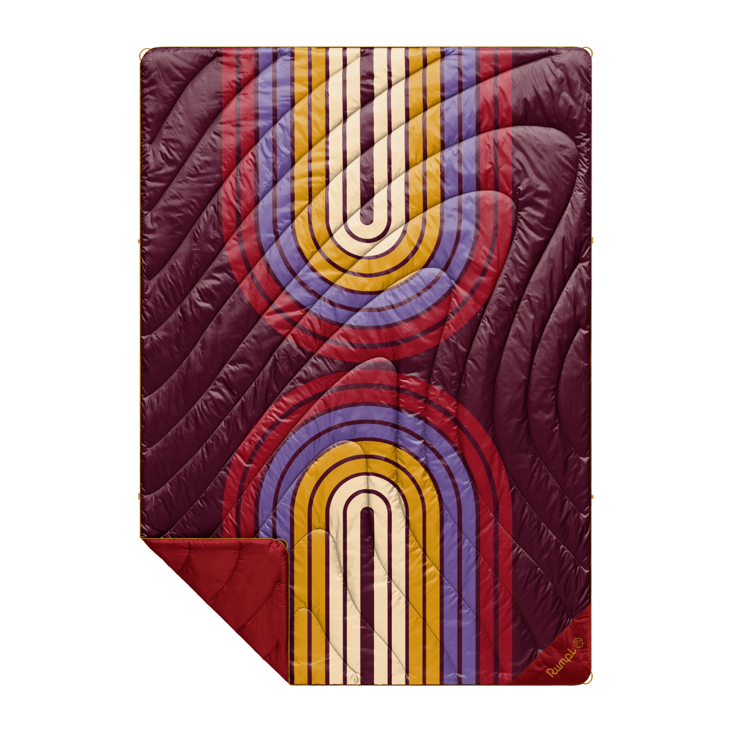 Original Puffy Blanket - Fig Retro Reflection