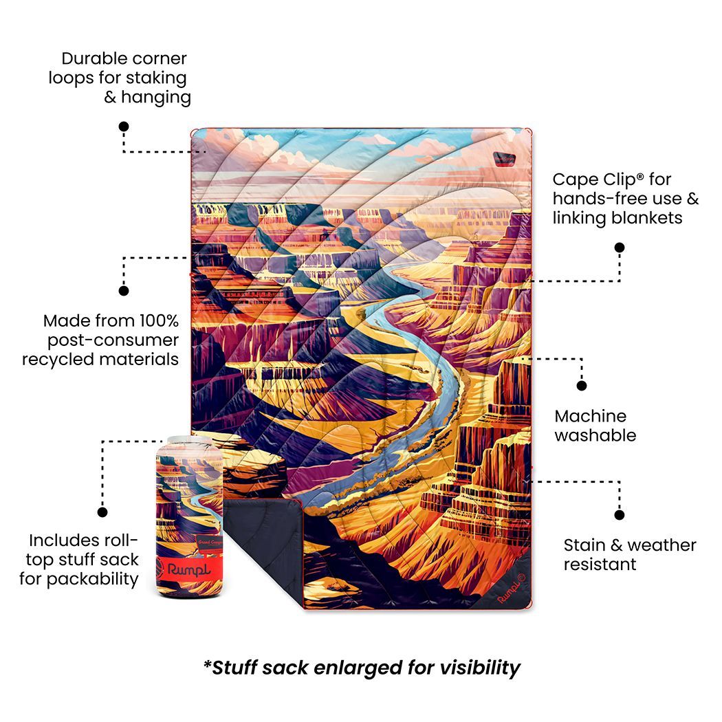 Original Puffy Blanket - Grand Canyon - Image 3