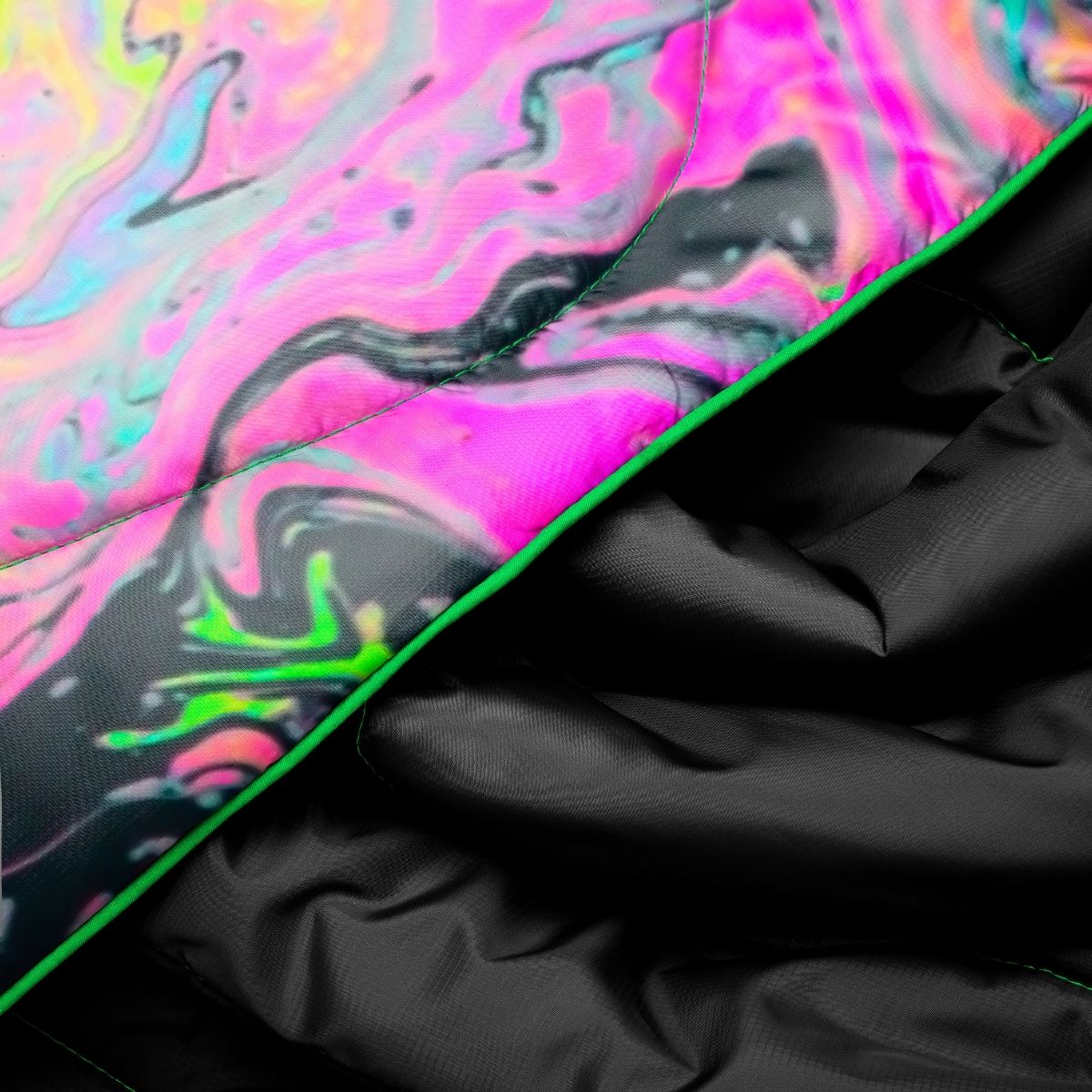 Original Puffy Blanket - Liquid Neon - Image 5
