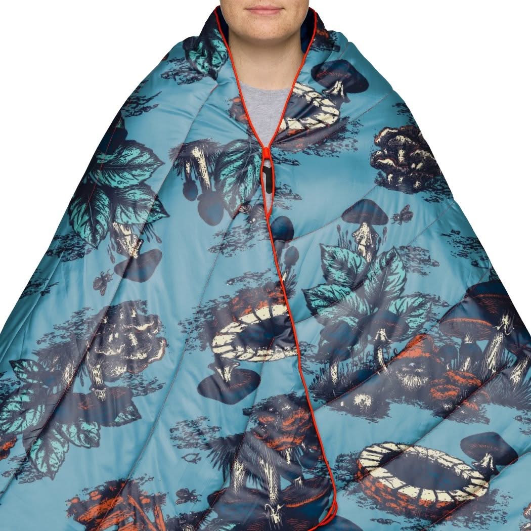 Original Puffy Blanket - Magic Mushrooms - Image 10