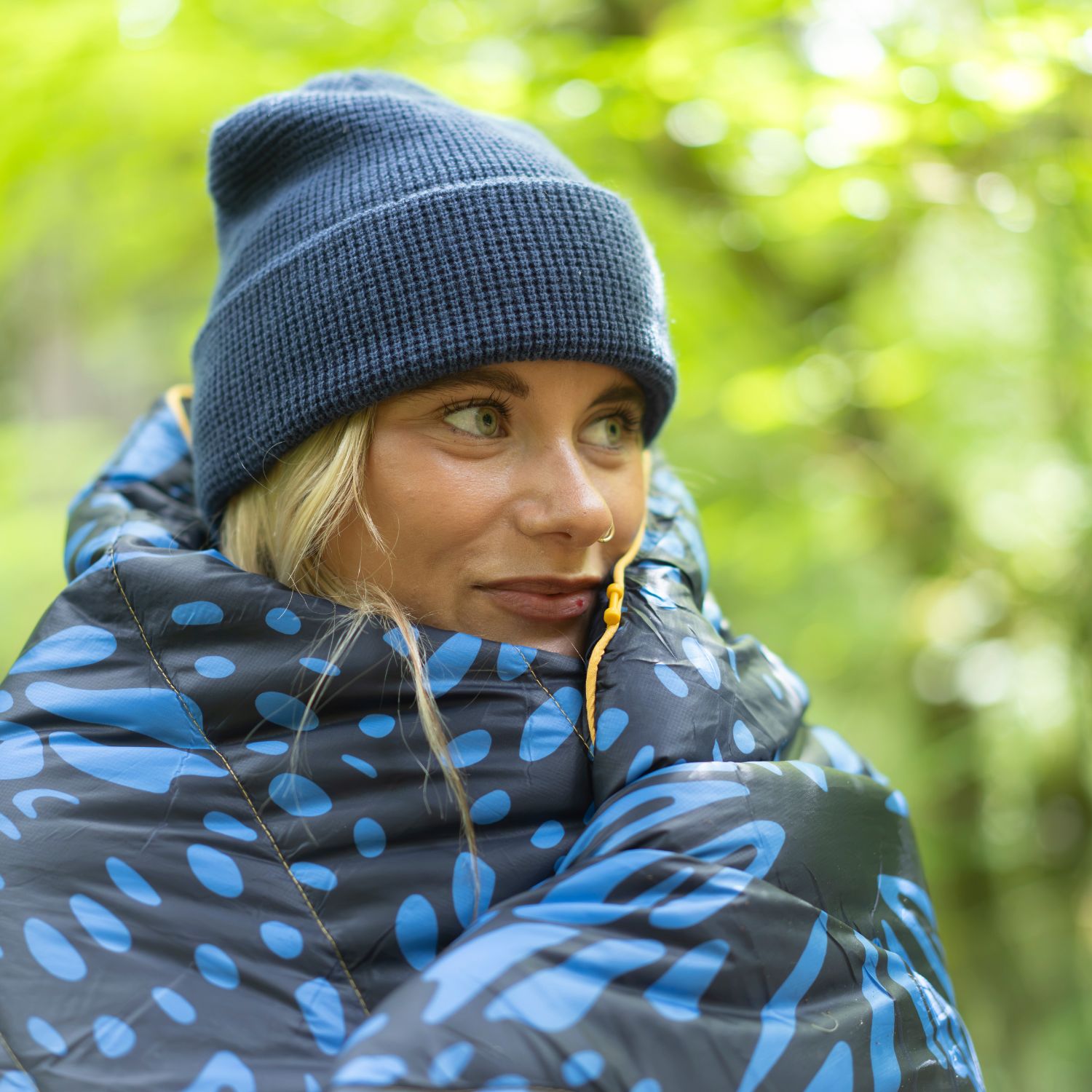 Original Puffy Blanket - Midnight Flare - Image 11