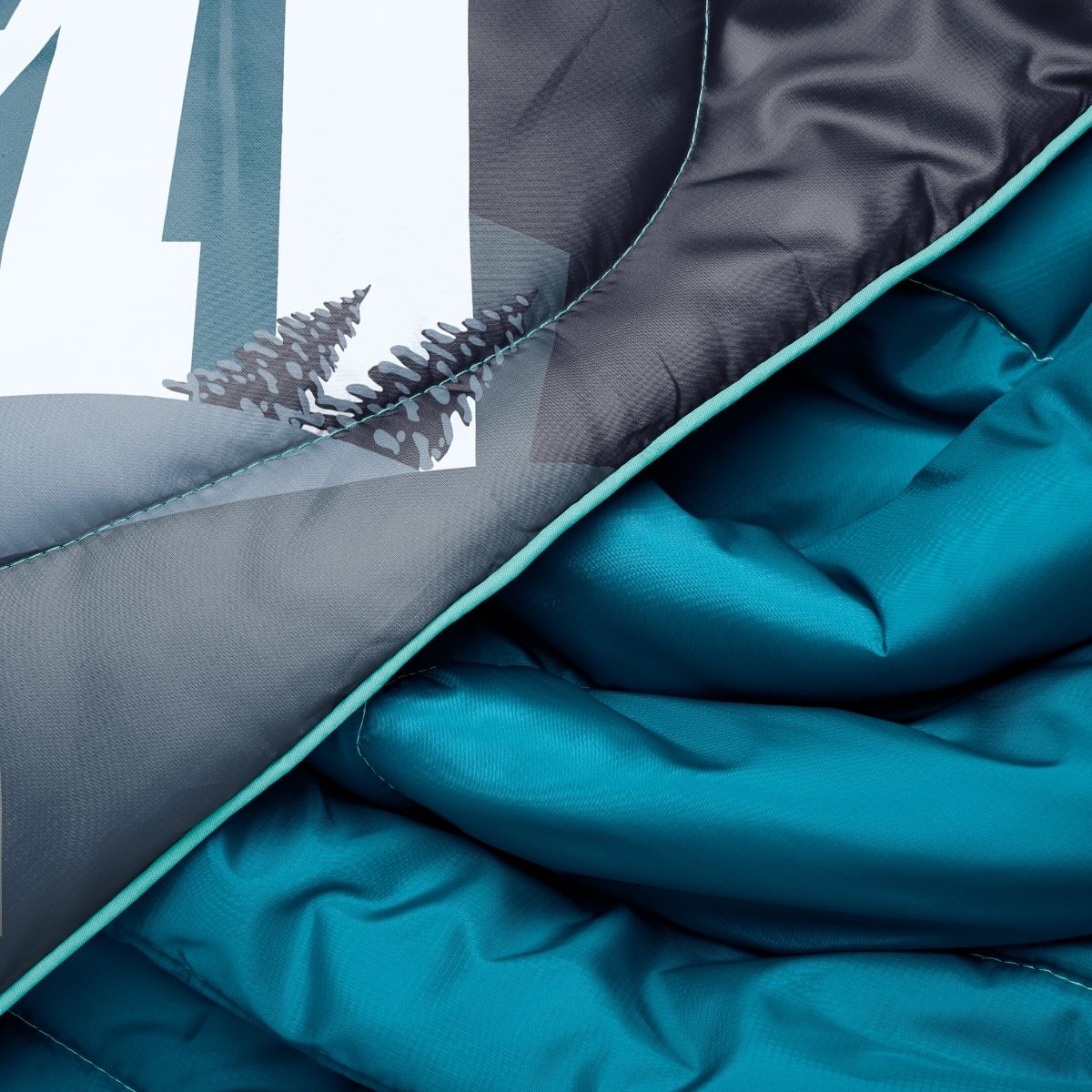 Original Puffy Blanket - Midnight Mountain Peak - Image 5