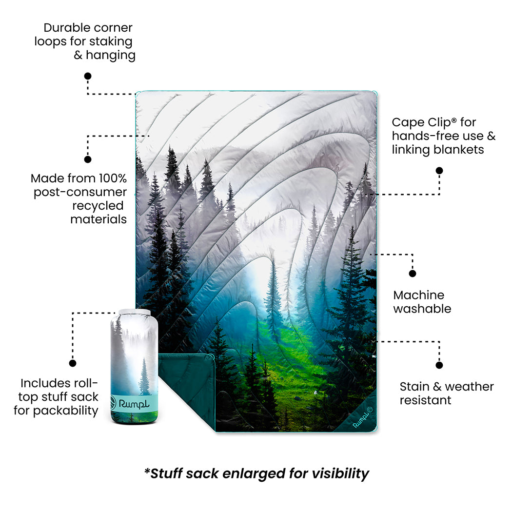 Original Puffy Blanket - Olympic Fog - Image 3