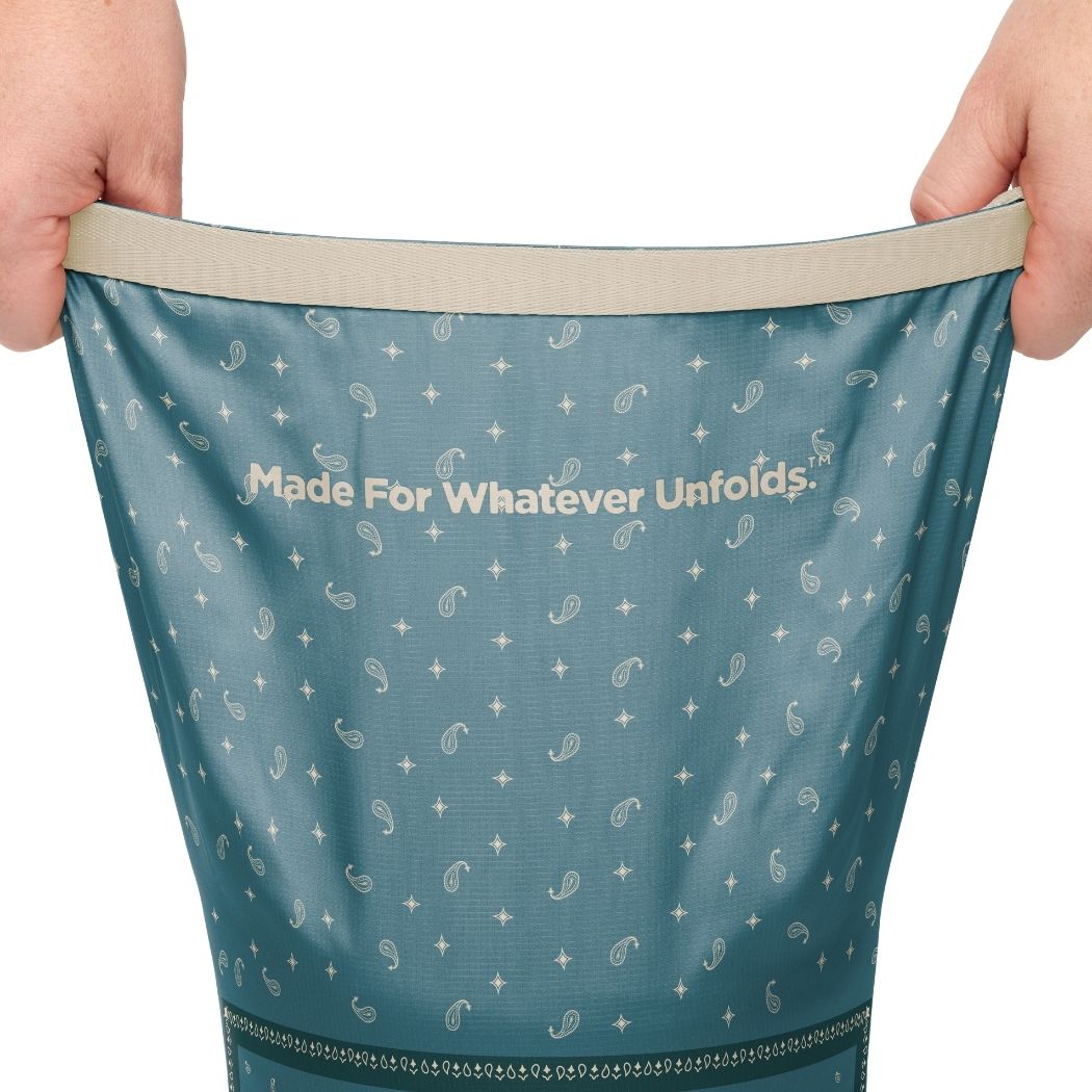 Original Puffy Blanket - Sage Bronco Bandana - Image 8