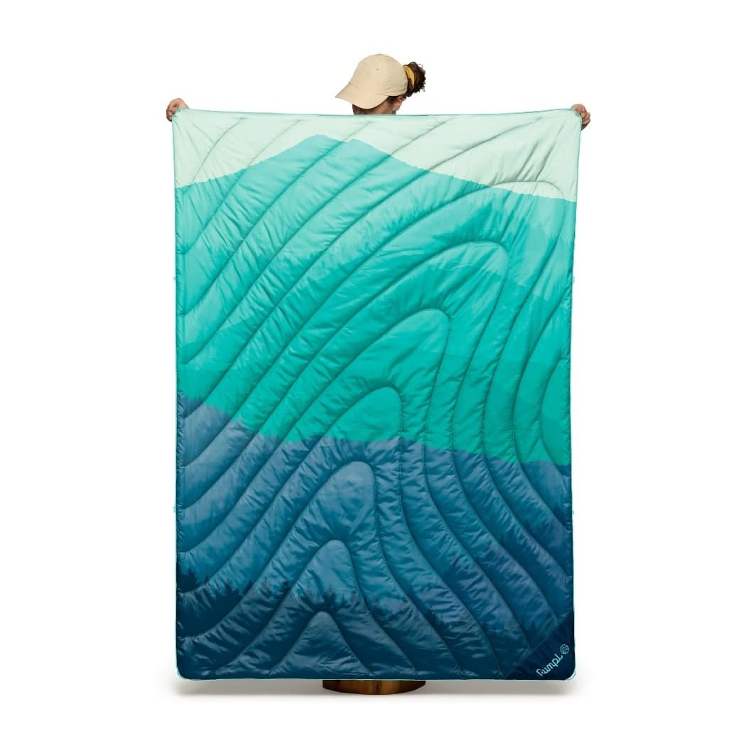 Original Puffy Blanket - Seascape Ridge Mountains - Custom - Image 9