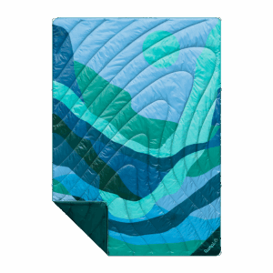 Original Puffy Blanket - Valley Seascape