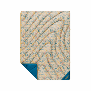 Original Puffy Throw Blanket - Mustard Fern
