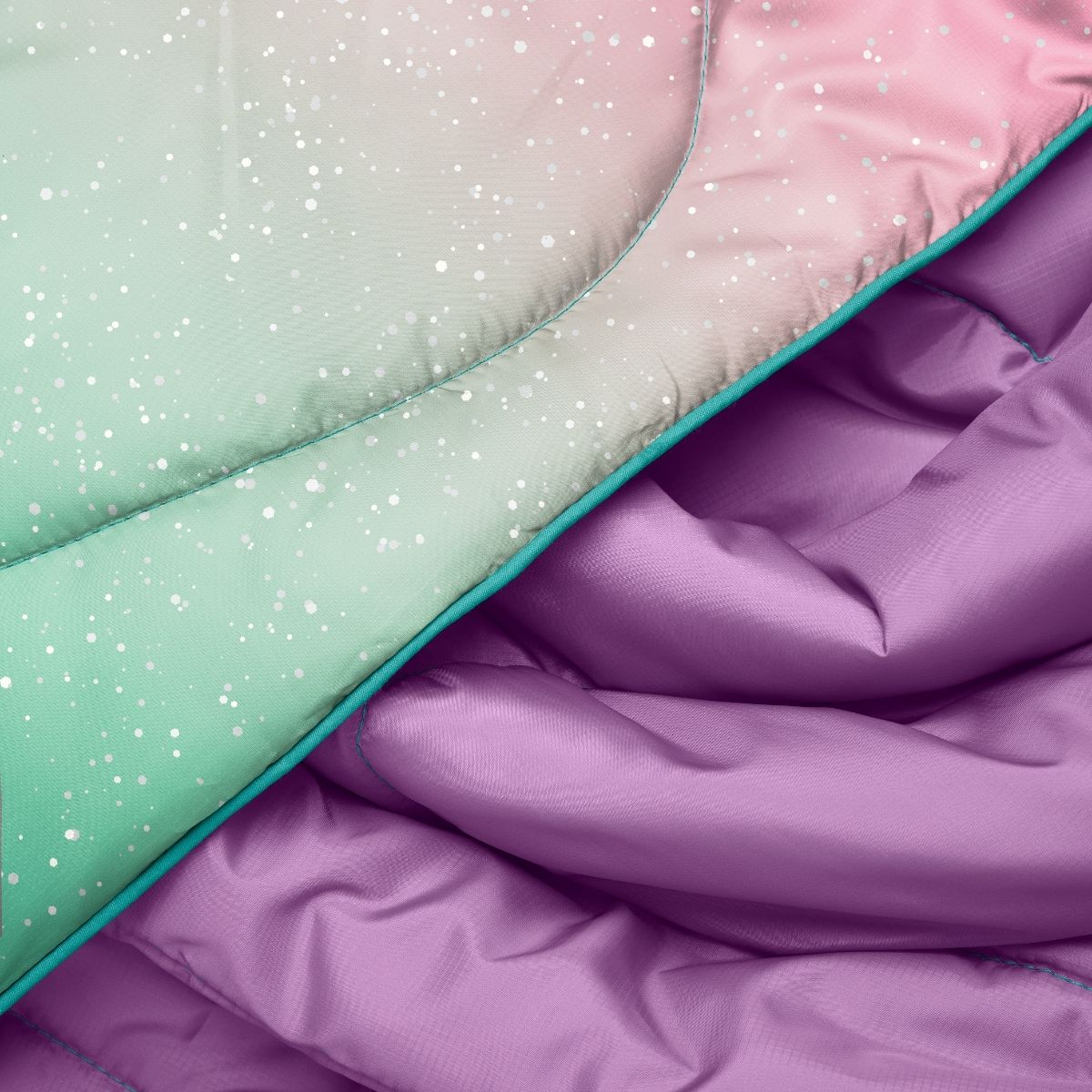 Original Puffy Throw Blanket - Unicorn Fade - Image 5