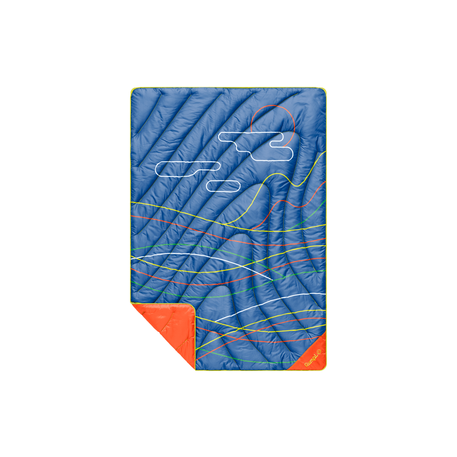 Original Puffy Throw Blanket - New Wave Blue - Image 7