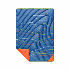 Original Puffy Throw Blanket - New Wave Blue