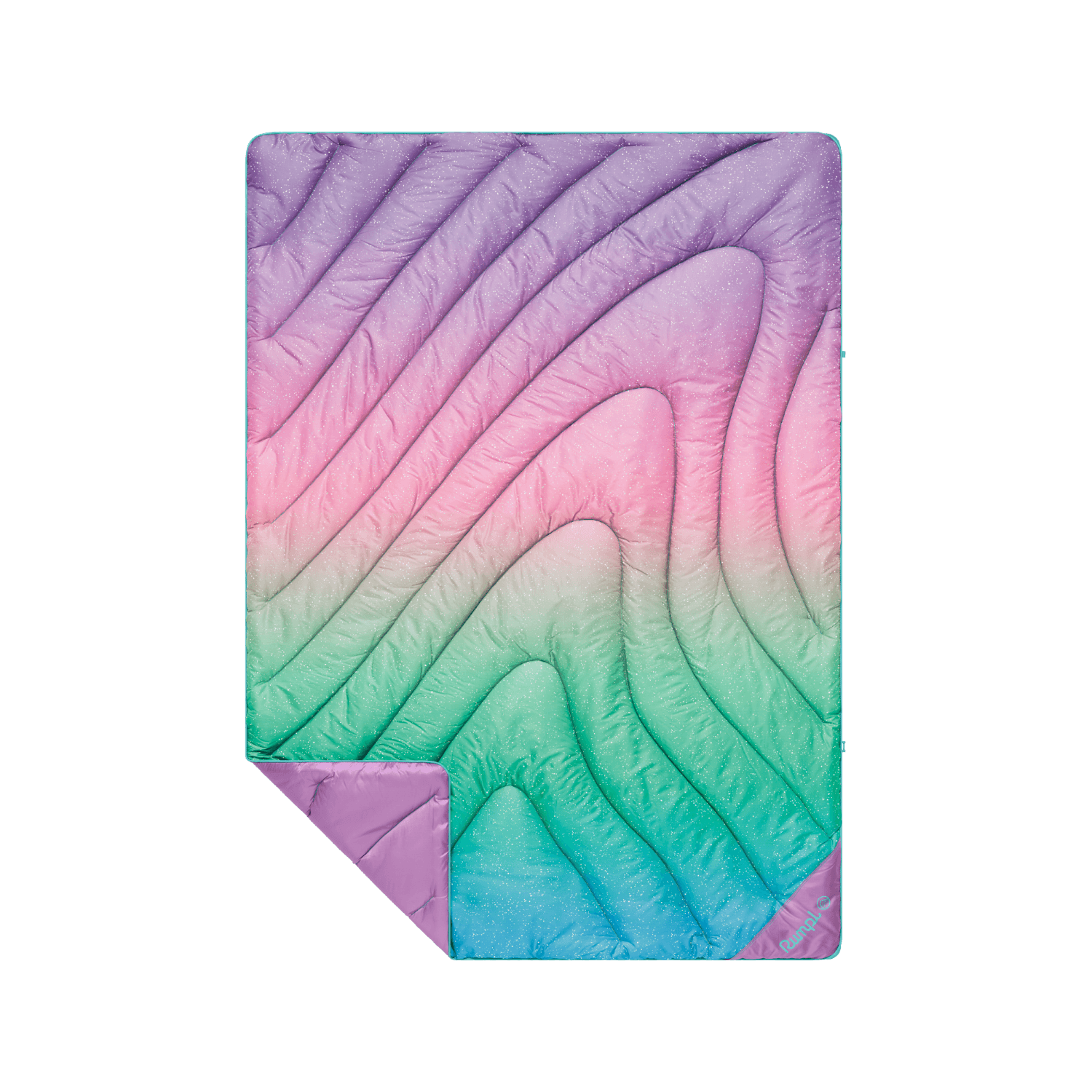Original Puffy Throw Blanket - Unicorn Fade
