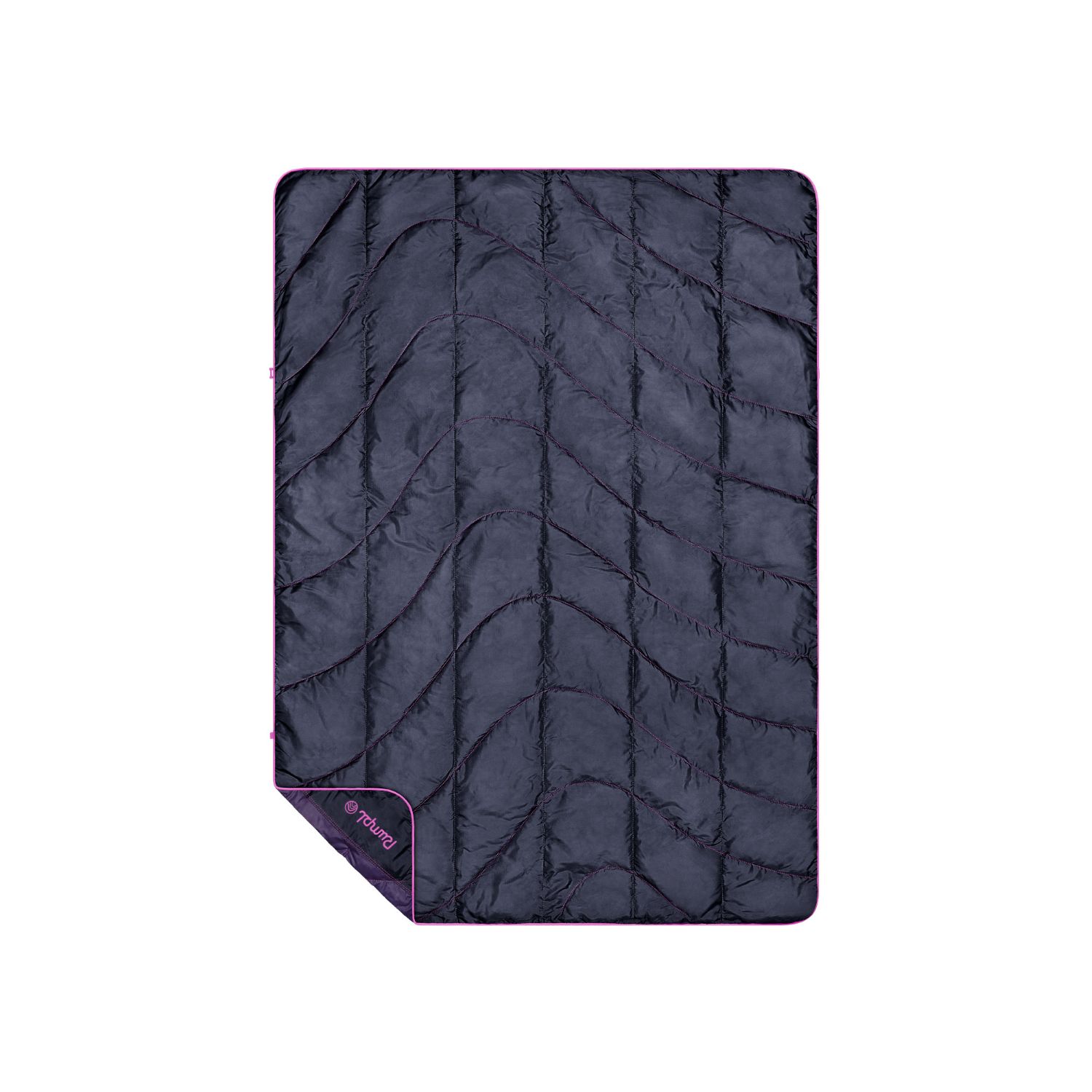 Travel Puffy Blanket - Berry Fade - Image 2