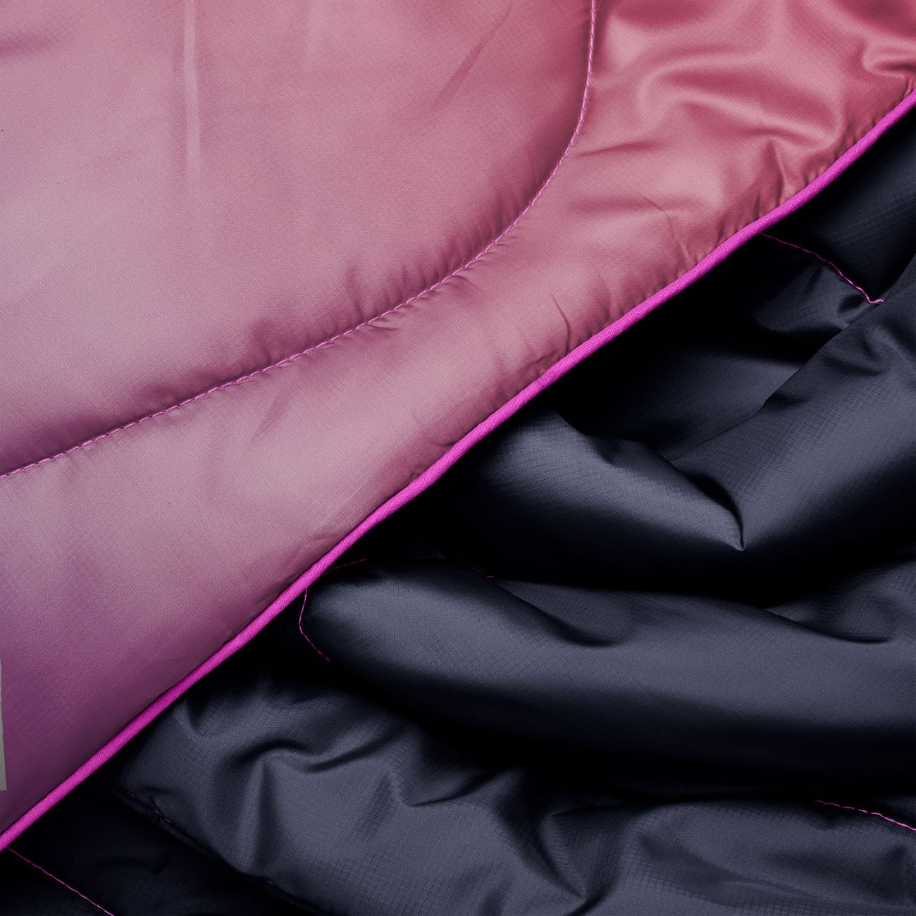 Travel Puffy Blanket - Berry Fade - Image 7