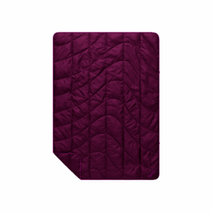 Travel Puffy Blanket - Plum