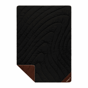 Campfire Puffy Blanket - Black Mocha