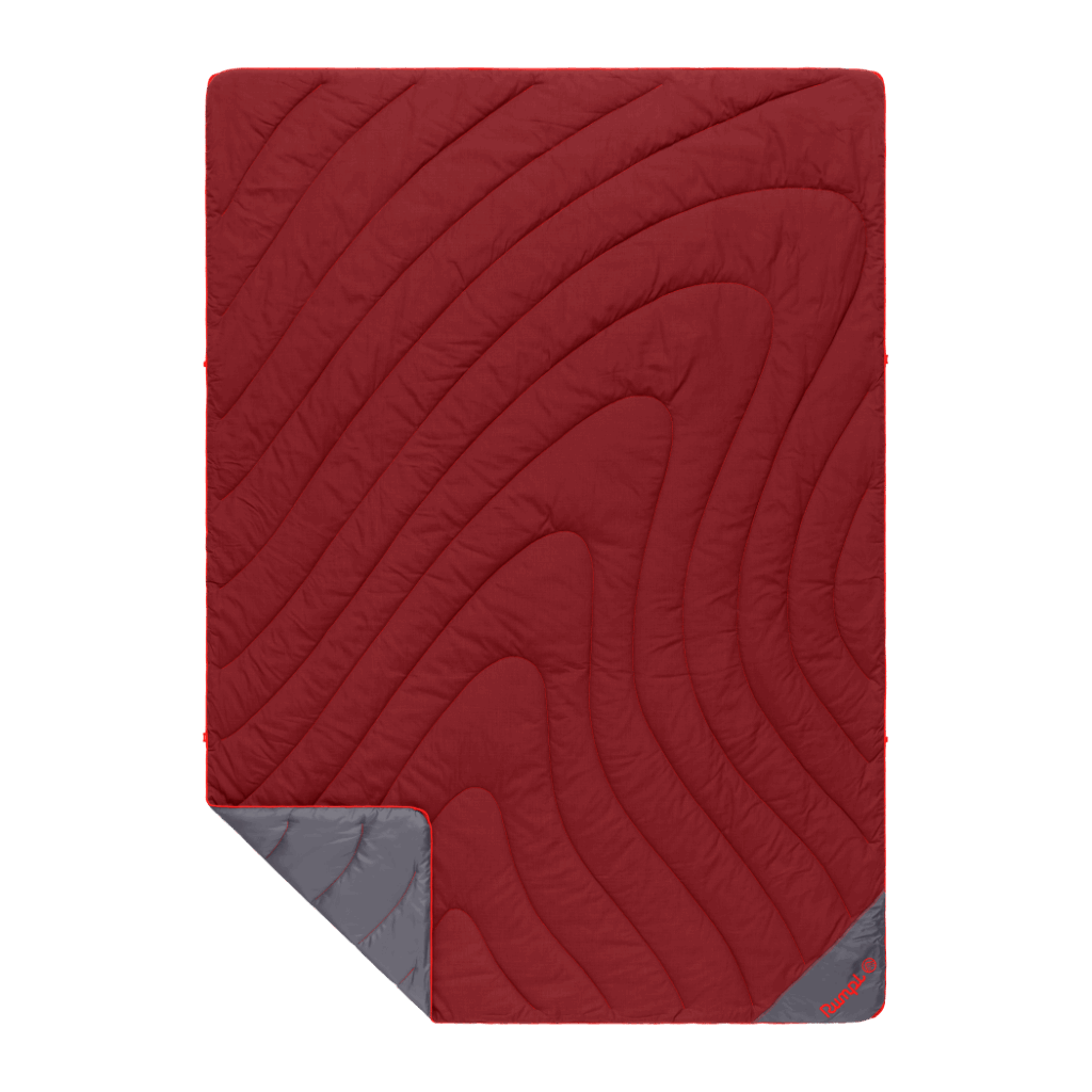 Campfire Puffy Blanket - Cherry Charcoal