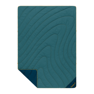 Campfire Puffy Blanket - Sage Navy