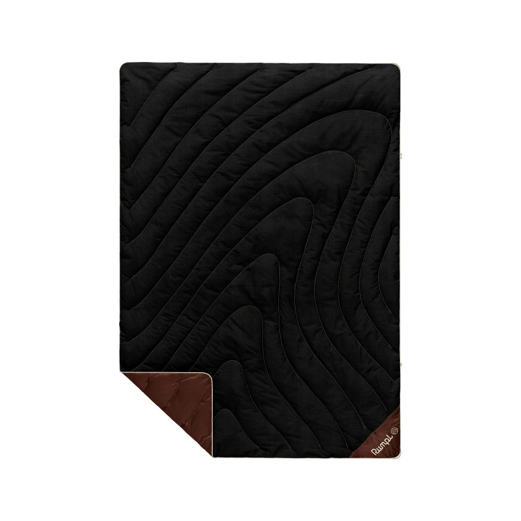 Campfire Puffy Blanket - Black Mocha - Image 10