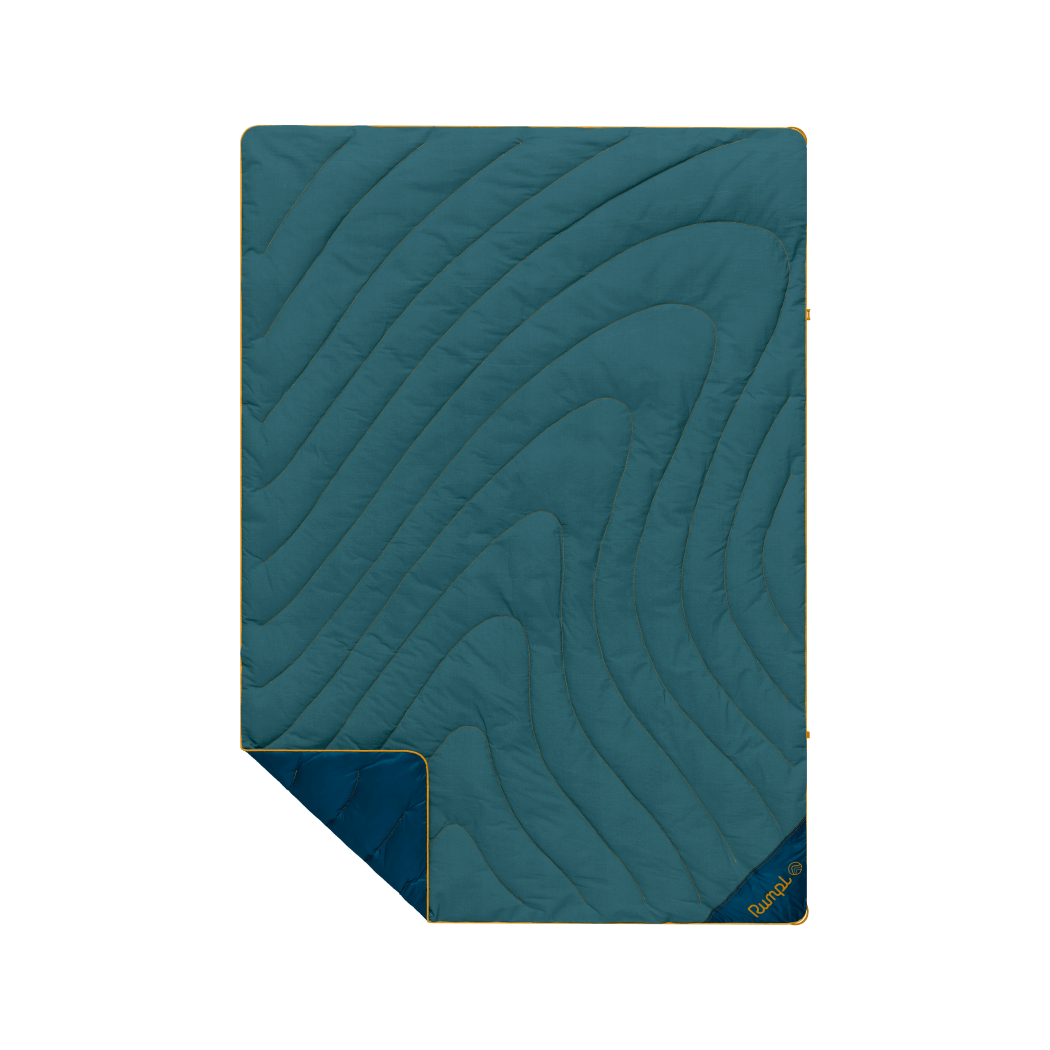 Campfire Puffy Blanket - Sage Navy - Image 11